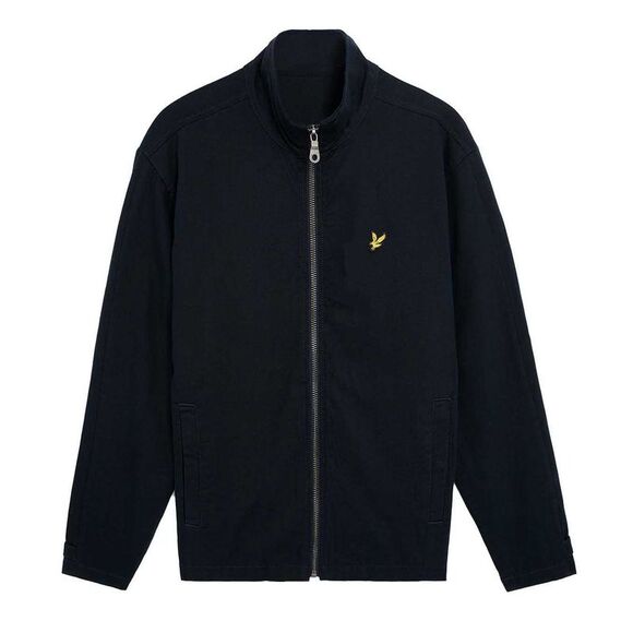 Lyle & Scott Mens Twill High-Neck Jacket / Dark Navy